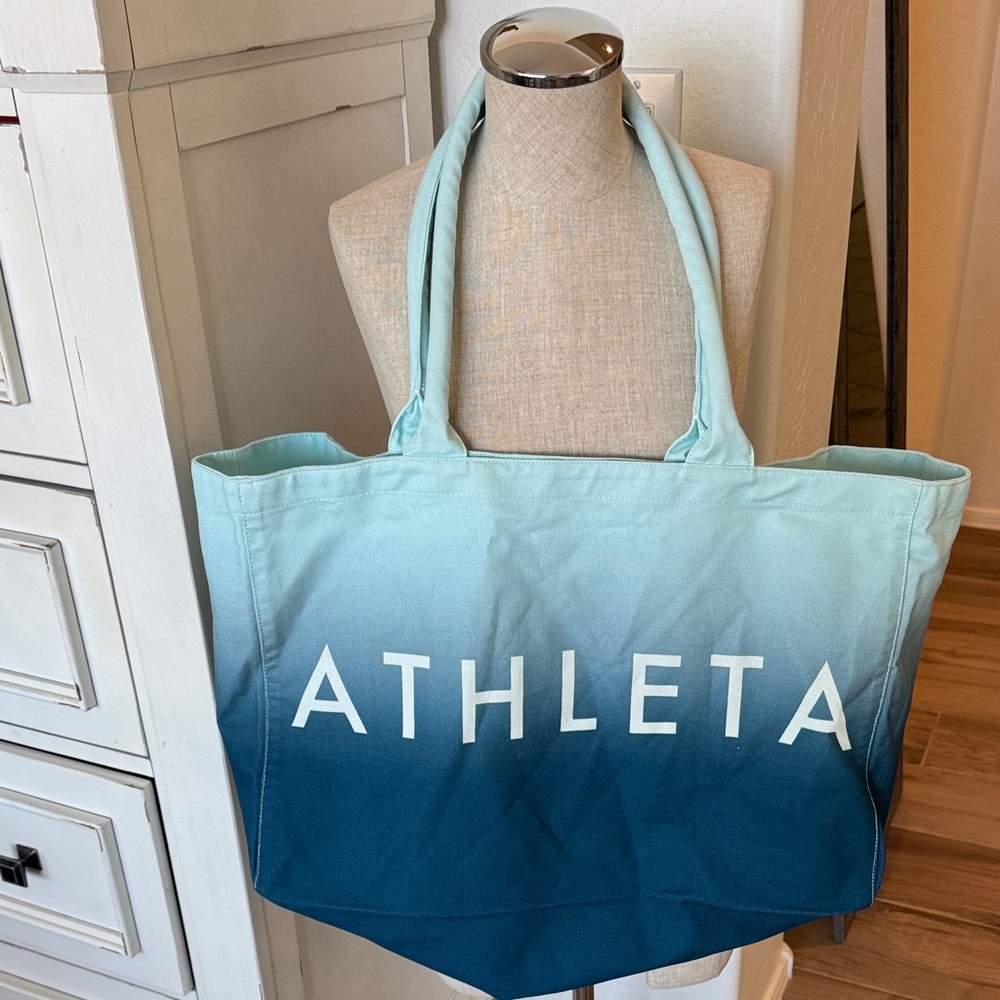 New Athleta Ombre cotton Tote